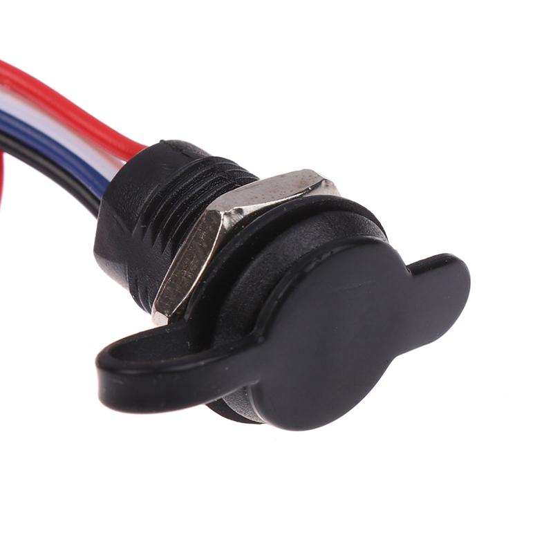 (YY)1Pc USB-C 5A High Current Charging Socket With M11 Nut Snap Lock Plate Transparent Type C Waterproof Female Connector Jack