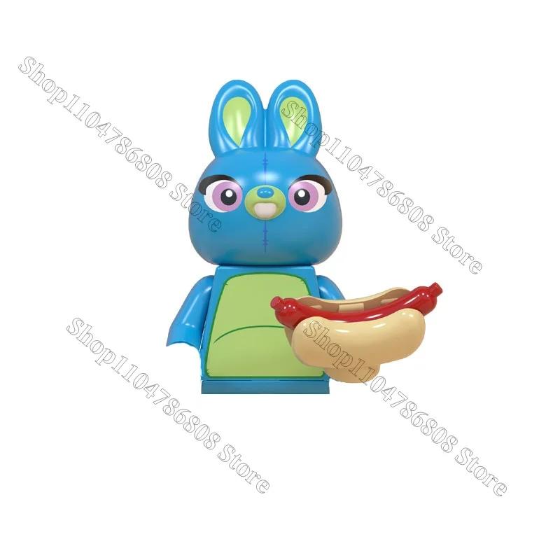 Disney building blocks Toy Zootopia Story Frozen Stitch Buzz Lightyear Kids MINI Brick set Doll toys collectible gift blocks