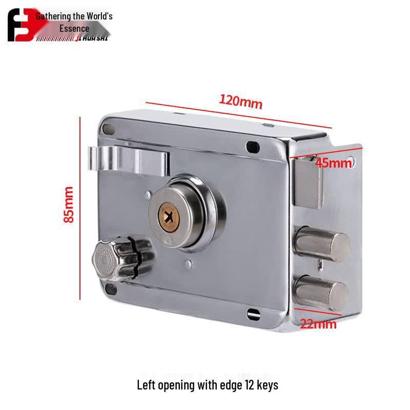 Jihua Stainless Steel Exterior Security Door Lock