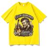 Glen Hansard Print Tshirts Unisexs Unisex Vintage Tee Student Fashion Design Vacation Tops Unisex Casual Aesthetic Tops Clothes
