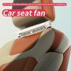 Car Back Quiet Ventilation Fan Cooling Fan for SUV Vehicle 3 Speeds Adjustable Car Headrest Air Fan USB Powered Fan