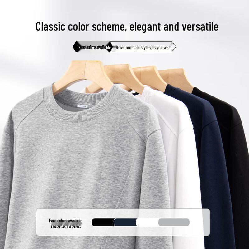 Mark Fairwhale Men's Long-Sleeve Graphic Crewneck Tee