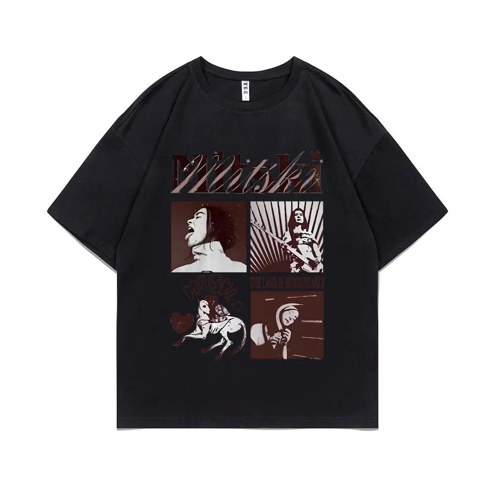 Mitski Graphic Print T Shirt Men Women Comfortable T-shirts The Last Words of A Shooting Star Street Tops