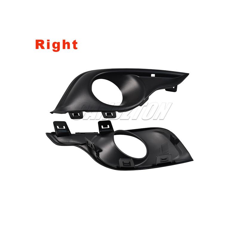 New For Citroen DS4 2011-2015 Front Bumper Fog Lamp Grille Trim Left or Right ABS Black 745375 Easy Installation Car Accessories