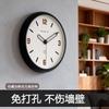 Cream Wind Wall Clock Living Room Home 1011 New Bedroom Silent Wall Watch Simple Modern Clock Wall Hanging Advanced