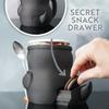 1PC Cute Penguin Ice Cream Pint Holder Reusable Ice Cream Pints Containers Anti Freeze Handle , Popsicles Insulated Sleeves