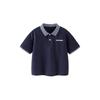 Minibala Boys' Academy Style Soft Breathable Short Sleeve Polo T-shirt