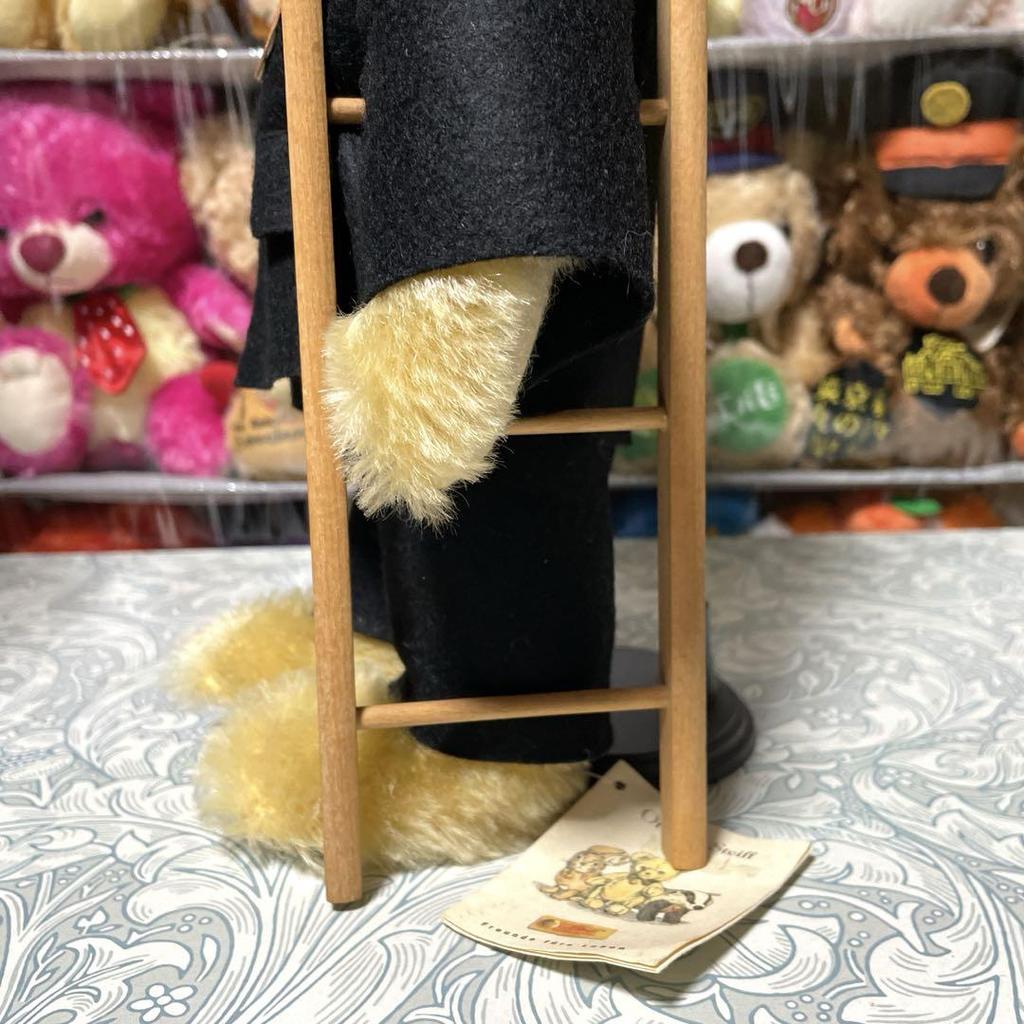 [USED] Steiff Chimney Sleeper Chimney Sweep Good Luck 1997 Teddy Bear