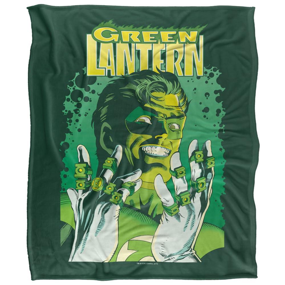 Justice League Green Lantern Soft Touch Blanket