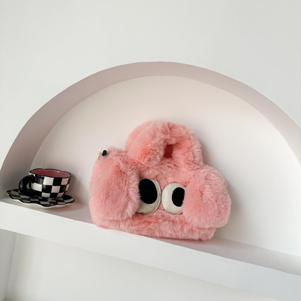 Plush Cartoon Childrens Shoulder Bag With Breathable Material For Kindergarten Kids