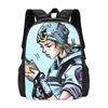 Anime Johnny Joestar JoJo's Bizarre Adventure Backpack Hot Sale Daypack BookBag School Bag Shoulder Bags for Men Women