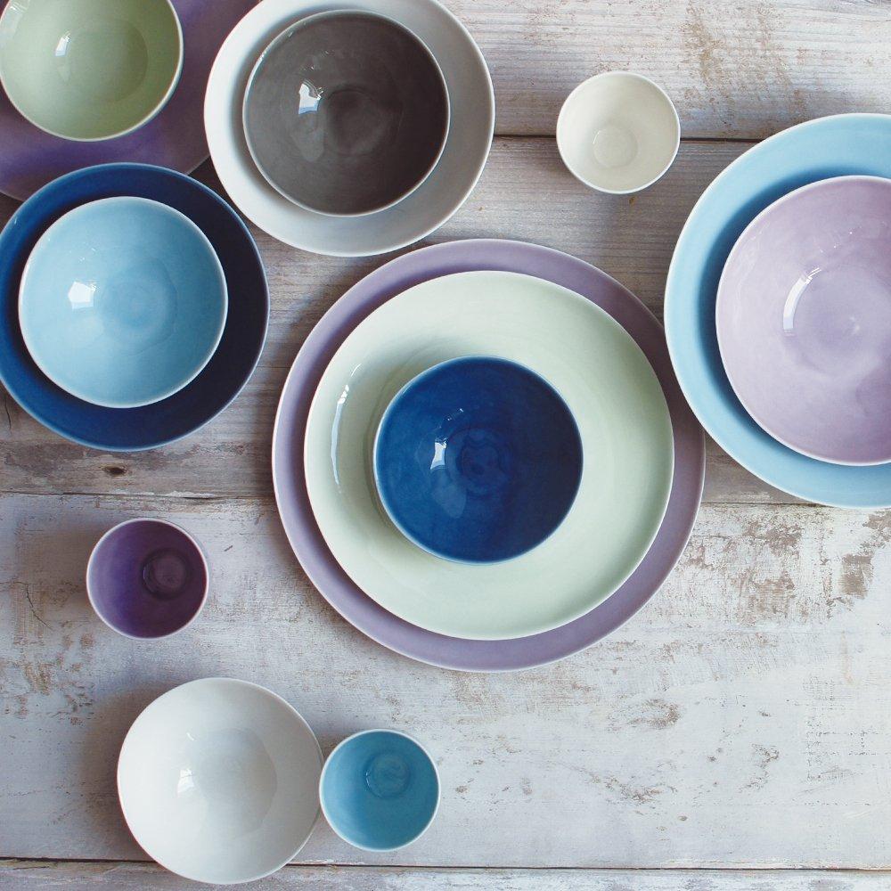 KINTO ATELIER TETE Talíř 180mm světle šedá 34866