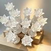 Beste Wünsche 3D-gedruckte spiralförmige Tulpenstatue Schreibtischdekoration Geschenke für Liebhaber Tulpenornament Süße kreative Miniaturdekoration Zuhause