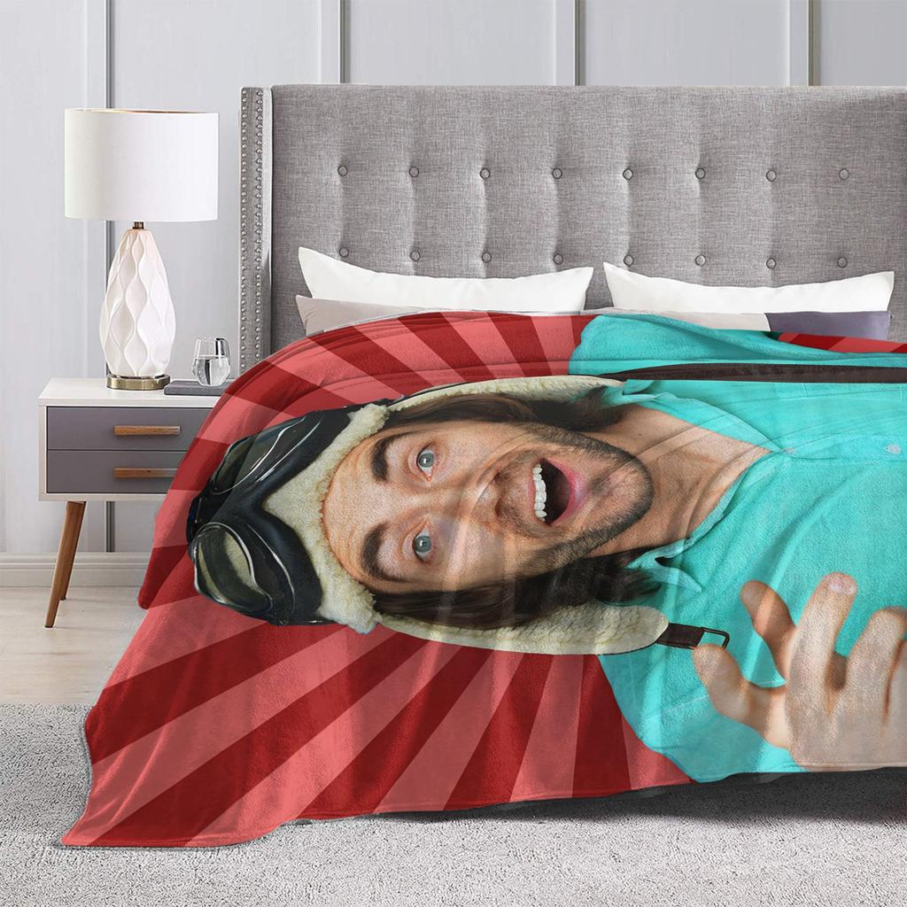 Danny Go Warm Soft Blanket  Kids Plush Throw Blanket Novelty Couch Chair Flannel Bedspread Sofa Bed Cover