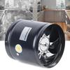 Axial Pipe Metal Blower Bathroom Fan Channel Pipe Fan 500m³/h Channel Duct Extractor Insert Exhaust Fan