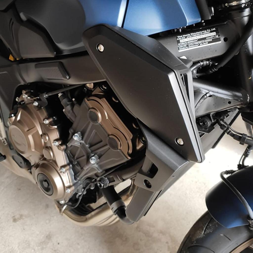 Motorcycle Air Intakes Side Cover Front Fairing Air Deflector Gas Tank Oil Filler Cap Cover Compatible with H-o-nda CB650R CB 650 R CB 650R 2019 2020
