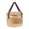 20L/30L Capacity Outdoor Folding Bucket PVC For Campers Hiker Fishermen Convenient Carry Handle