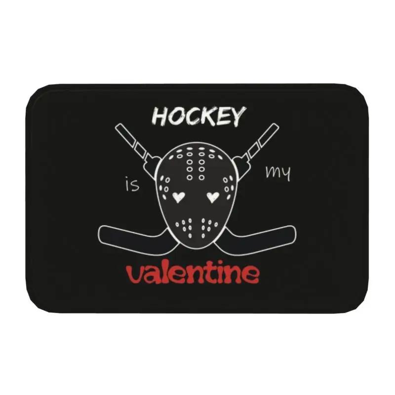 Hockey Door Floor Kitchen Bathroom Mats Anti-Slip Indoor Field Hockey Sticks Doormat Living Room Entrance Rug Carpet Footpad