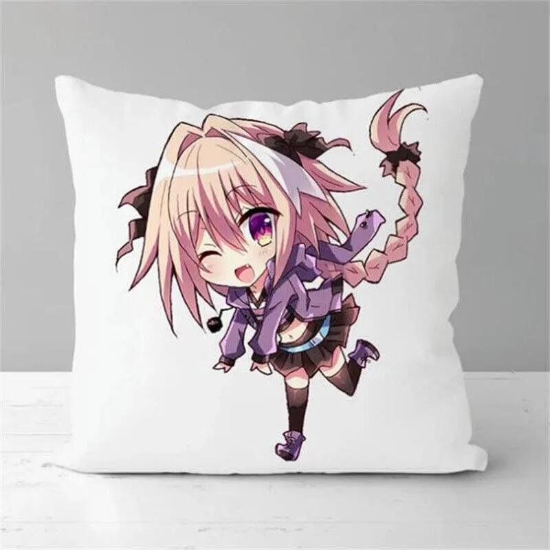 Anime Astolfo Fate/Apocrypha Pillow Case Cushion Cover Throw Home Dcor