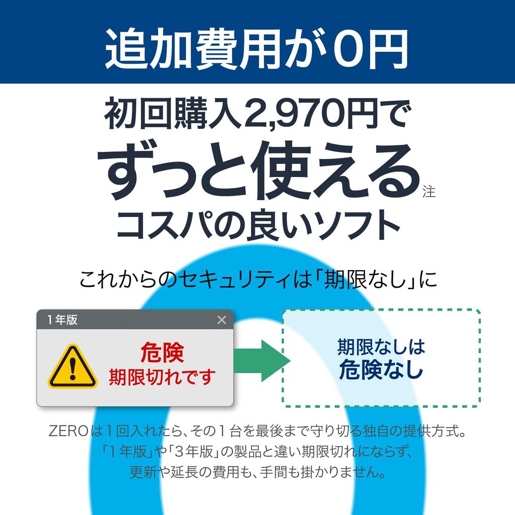 SOURCENEXT ZERO Virus Security for One Device Wireless Mouse A Set That Includes a Silent Wireless Mouse and Security Software To Protect Your