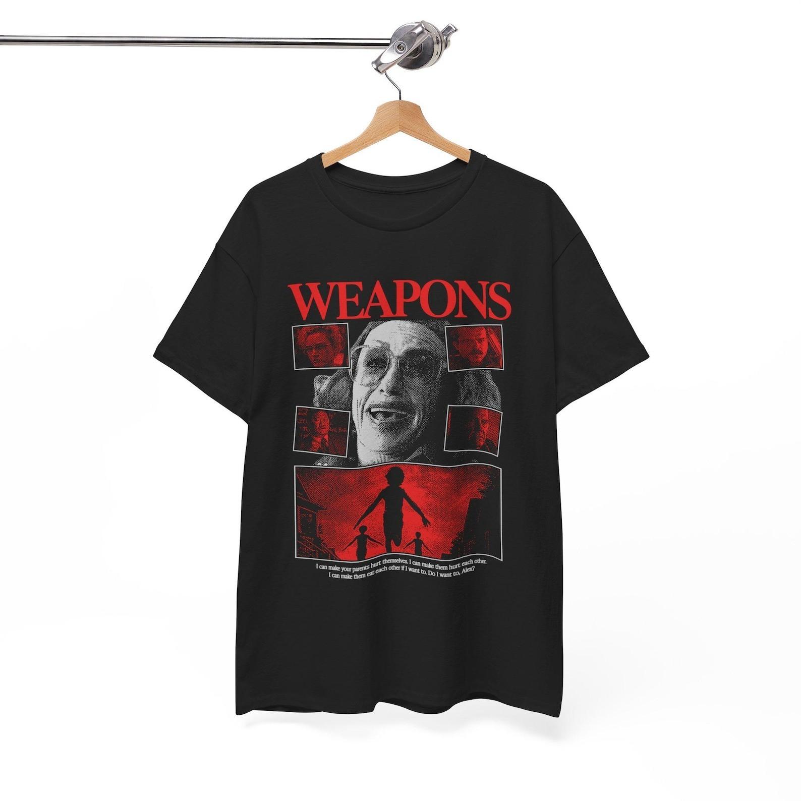Weapons 2025 Movie Shirt - Zach Cregger Horror Tee - Julia Garner Josh Brolin S
