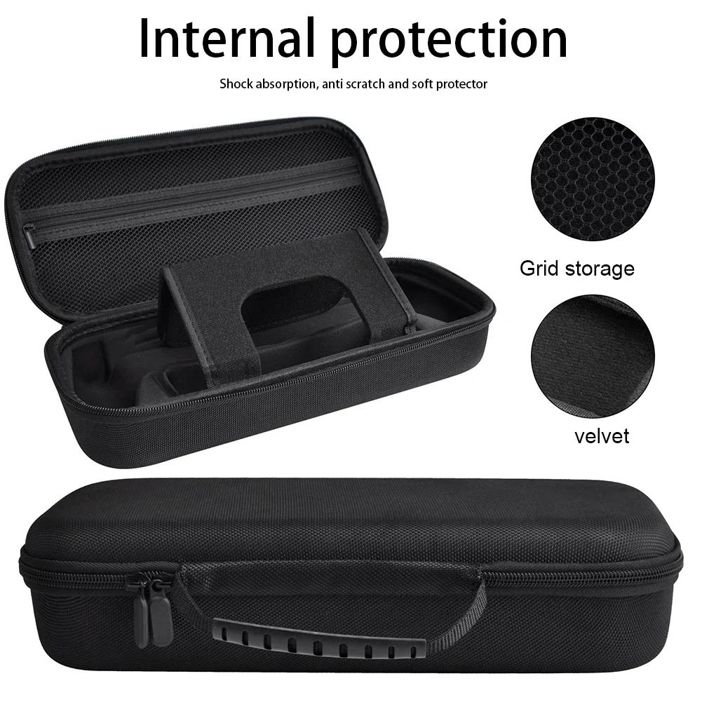 Carrying Case Shockproof Splashproof Portable Storage Bag with Mesh Pocket Hard Shell Case for SONY PlayStation Portal