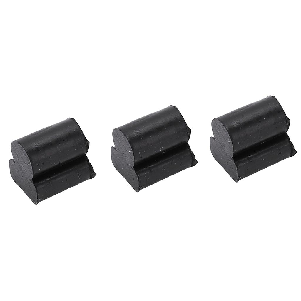 3Pcs Valve Rotor Bumper Rubber Buffering Stop Instrument Accessory Set Kit for French Horn