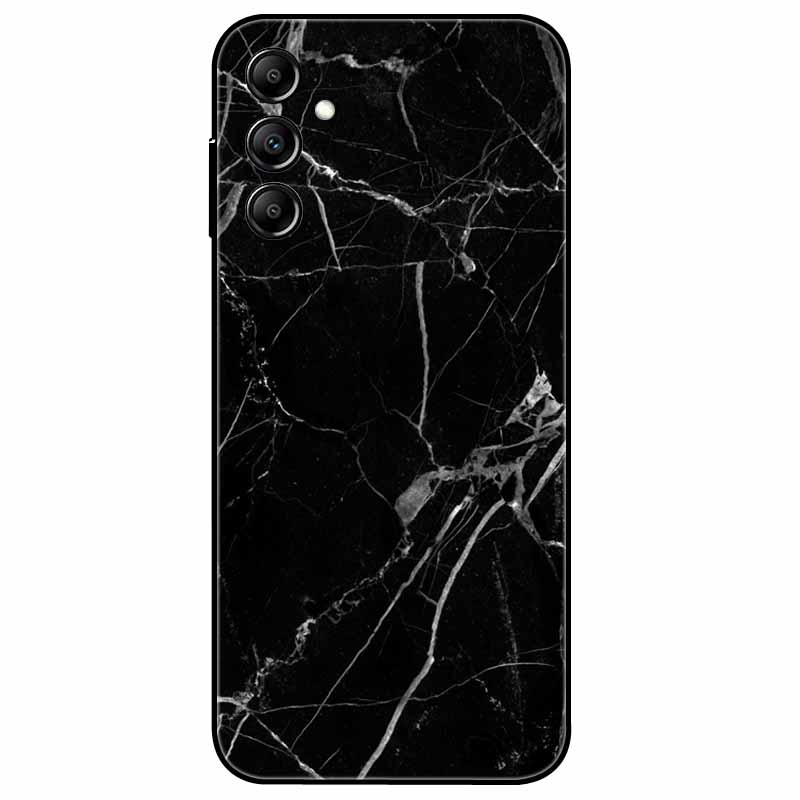 Hülle Für Samsung Galaxy A54 5G A34 A24 S23 Hülle Blume Marmor TPU Weiche Silikonhülle für GalaxyA54 A 34 Bemalte Handyhüllen