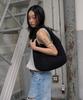 Haveawhale Mini Wool Pebble Bag (Bk)