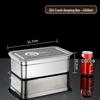 304 Stainless Steel Food Storage Container