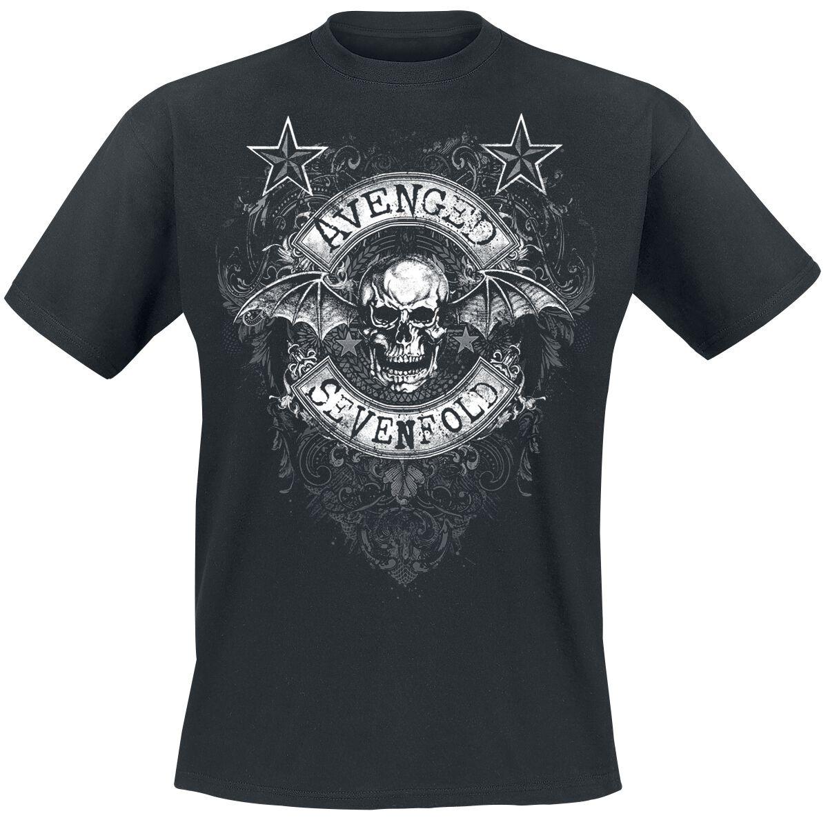 

Avenged Sevenfold Skull Graphic Tee for Heavy Metal Fans Who Love Band’s Dark Aggressive Design in Casual Wear 4XL
