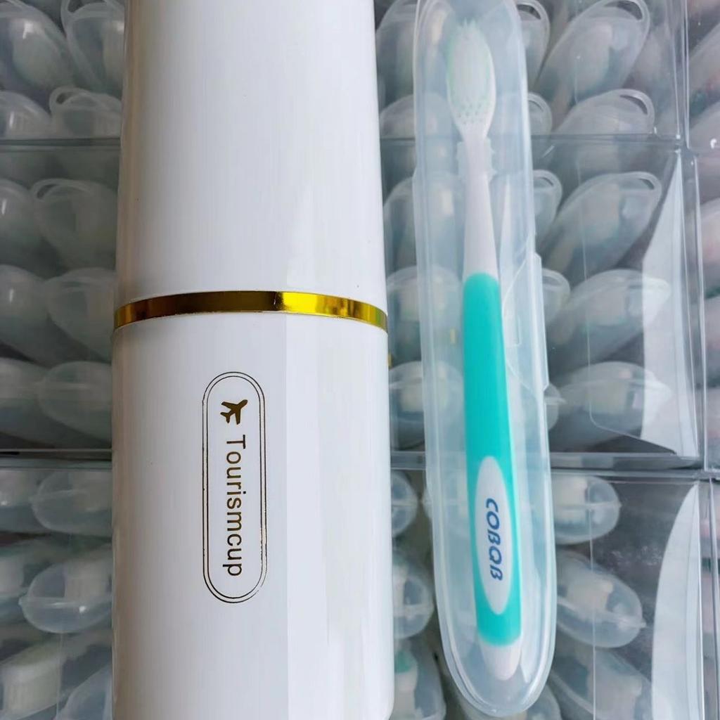 Travel Toothbrush Cup Portable Bathroom Organizer with Toothbrush Holder