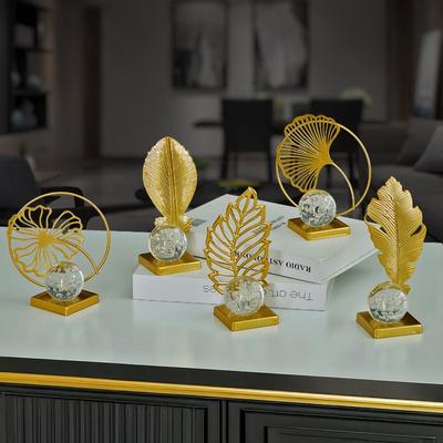 Creative Crystal Ball Ornaments for Home, Living Room, Office, Study, Entrance Hall and Wine Cabinet Decoration
