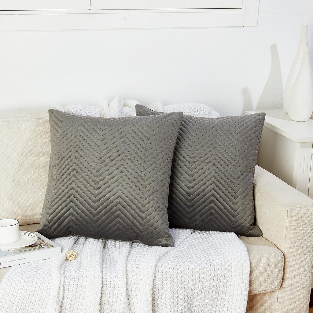 Quilted Pillows, Velvet Pillowcases, Home Velvet Cushions, Dutch Velvet Bedside Cushion Cases, Waist Pillows