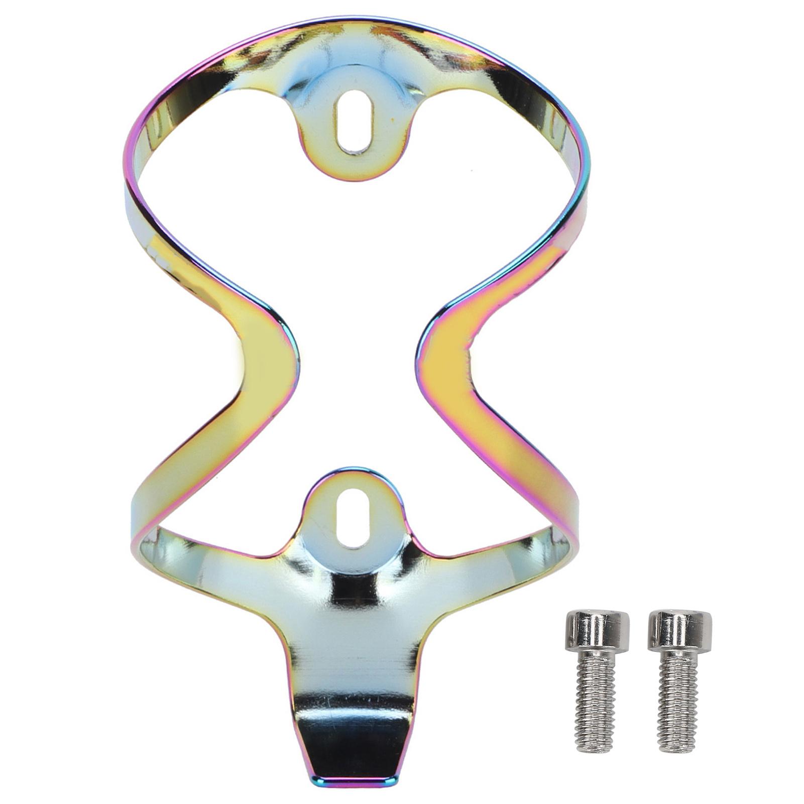 ENLEE Bike Aluminum Alloy Bottle Cage Road Bike Colorful Electroplating Water Cup Holder Type B
