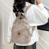 Retro Large Capacity PU Backpack Women's Chest Bag