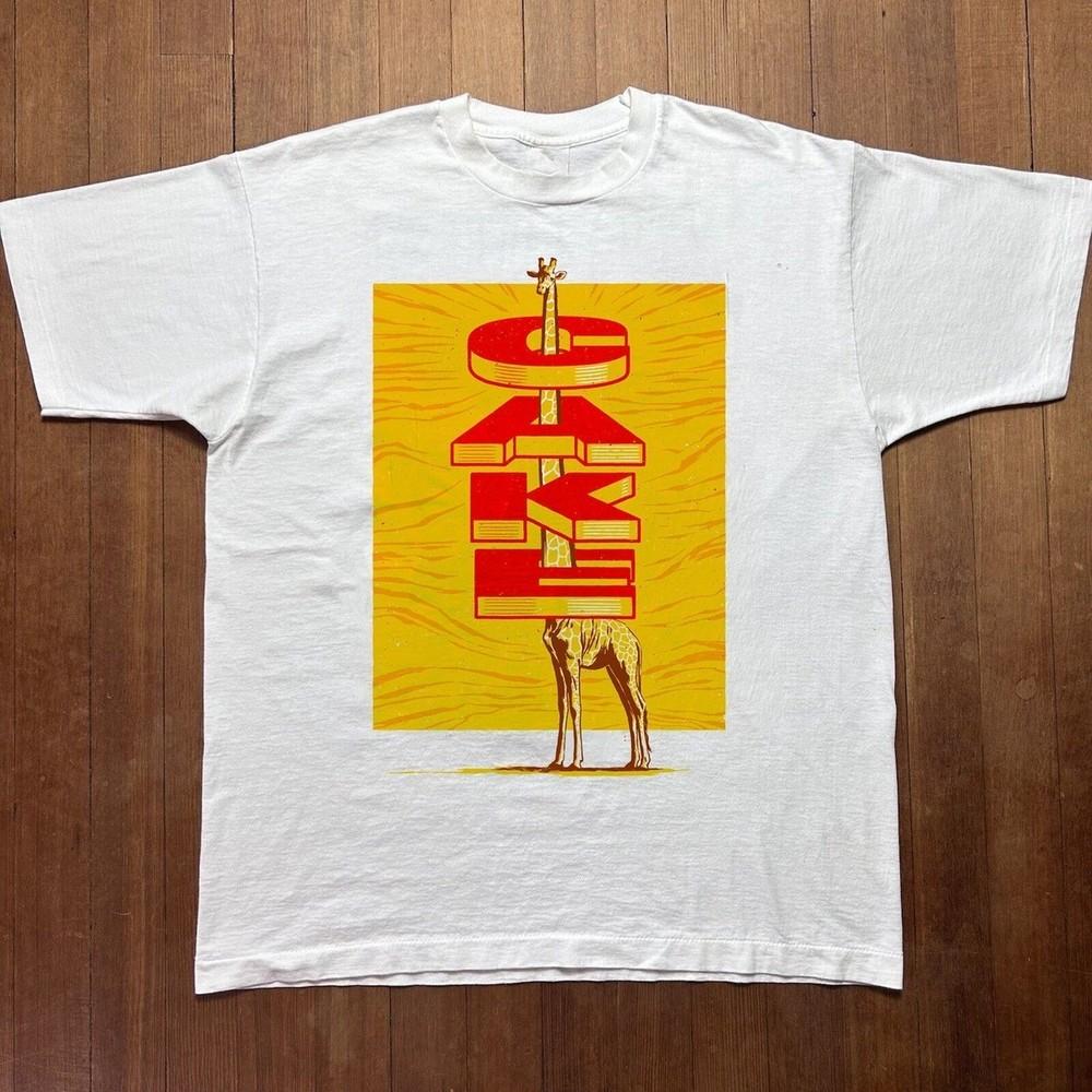 

Cake Band Music For Lovers White TShirt Cotton Full Size E082 Unisex T-Shirt L