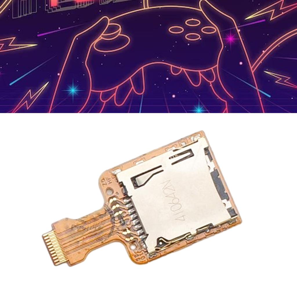 Gaming Accessories Micro SD Card Slot Socket TF Card Reader for 3DS XL LL Repair Parts TF Card Reader Holder Replacement