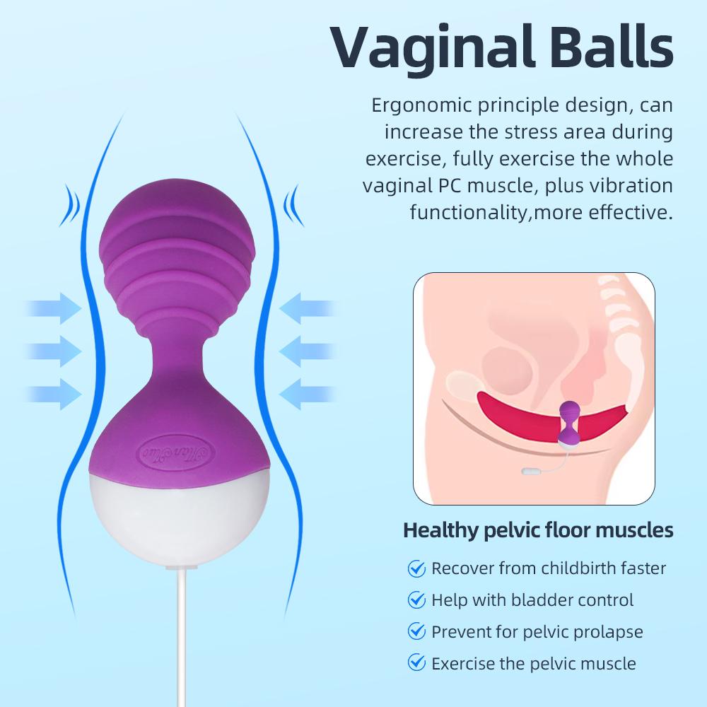 Wireless Remote Control Vaginal Ball Vibrator 10 Speeds Kegel Ball Vibrating Eggs G Spot Stimulator Vibrators Sex Toys Women Vibrating Egg Masturbator