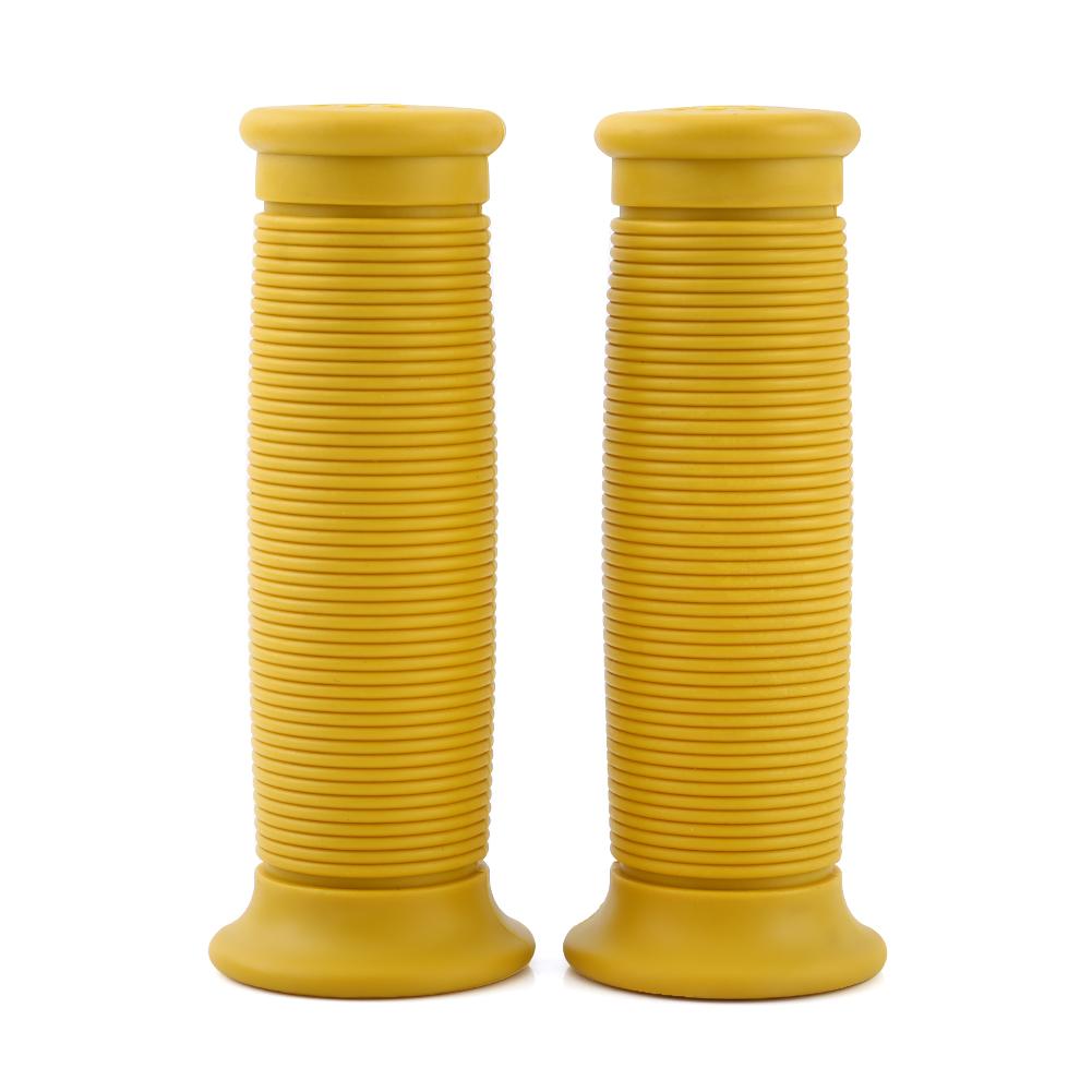 1 Pair of 22mm/25mm   Motorcycle Handlebars Vintage Hand Grips Black