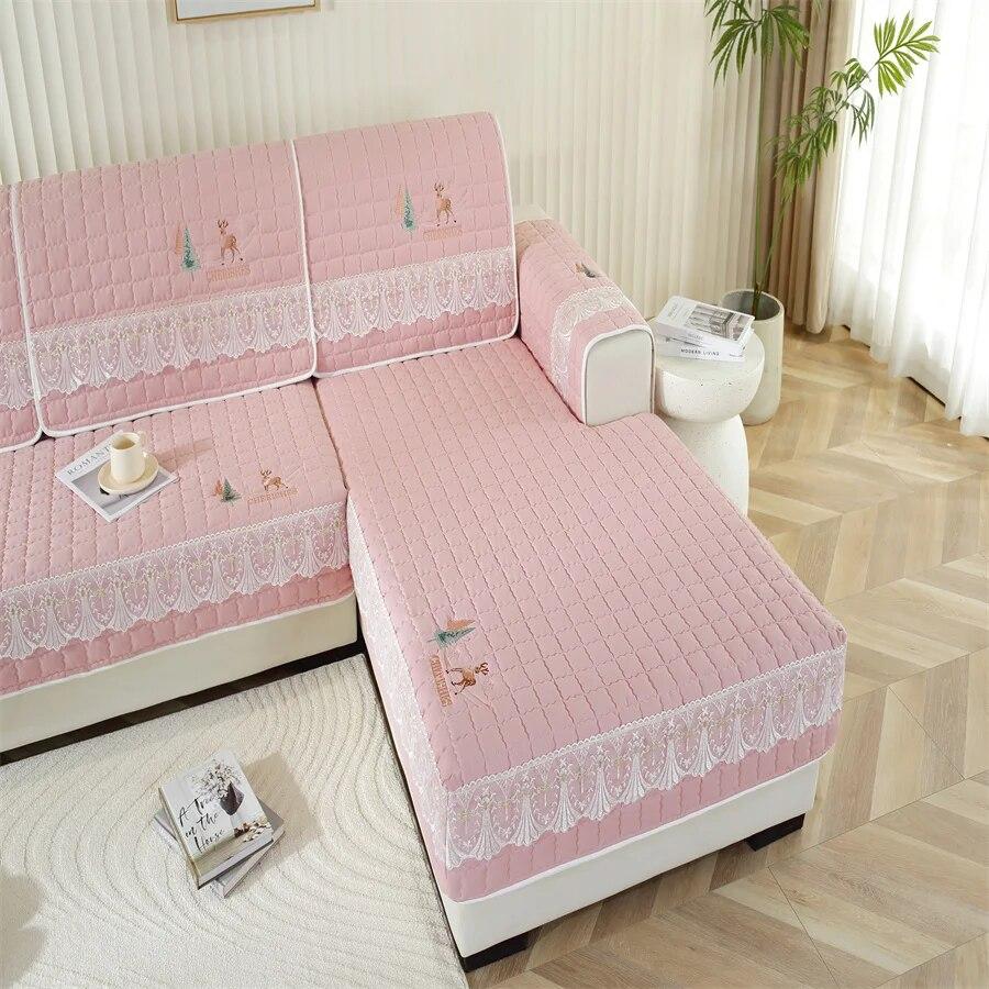Sofa Cushion Winter Sofa Cover All-inclusive Sofa Cover Sofa Towel Simple Non-slip Leather