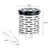Mini Gas Heater Stove For Outdoor Camping Portable Wear-Resistant Stainless Steel Warmer Heating Cover Equipment