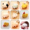 Tpr Soft Rubber Animal Stress Relief Toy With Small Figure For Kids And Collectors