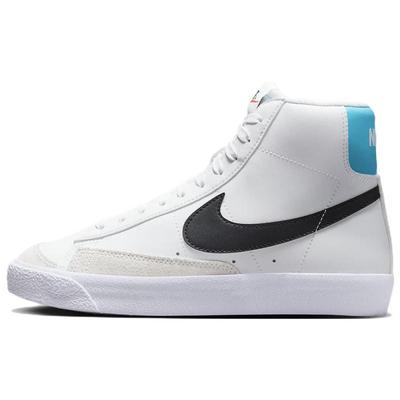 Blazer Mid White Black Photo Blue GS Sneakers DA4086-108