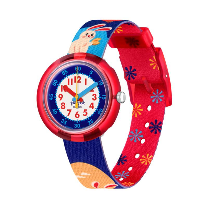 SWATCH Kids Flik Flak Feifei Series Blue Watch ZFPNP134 ZFPNP134 ZFPNP134