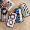 Magnetic Radio Tape Cassette Phone Case For Samsung Galaxy A52 A54 A53 A55 A51 A72 A71 A73 A90 A80 A42 A35 A34 A33 A32 A31 Cover