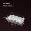Rousong Xiaobei Pastry Box: Oil-Proof Takeout Container for Desserts, Snow Mei Niang, Puffs, and Cake Rolls.