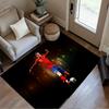 Soccer Player Action Floor Rug Office Rug Perfect for Foyer Entryway Study Room Dormitory Antislip Carpet Office Home Decor Gift for Festivals