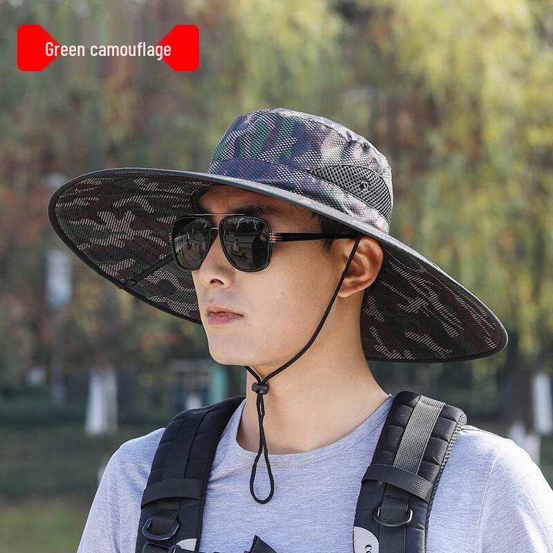 Unisex Outdoor Wide Brim Sun Hat