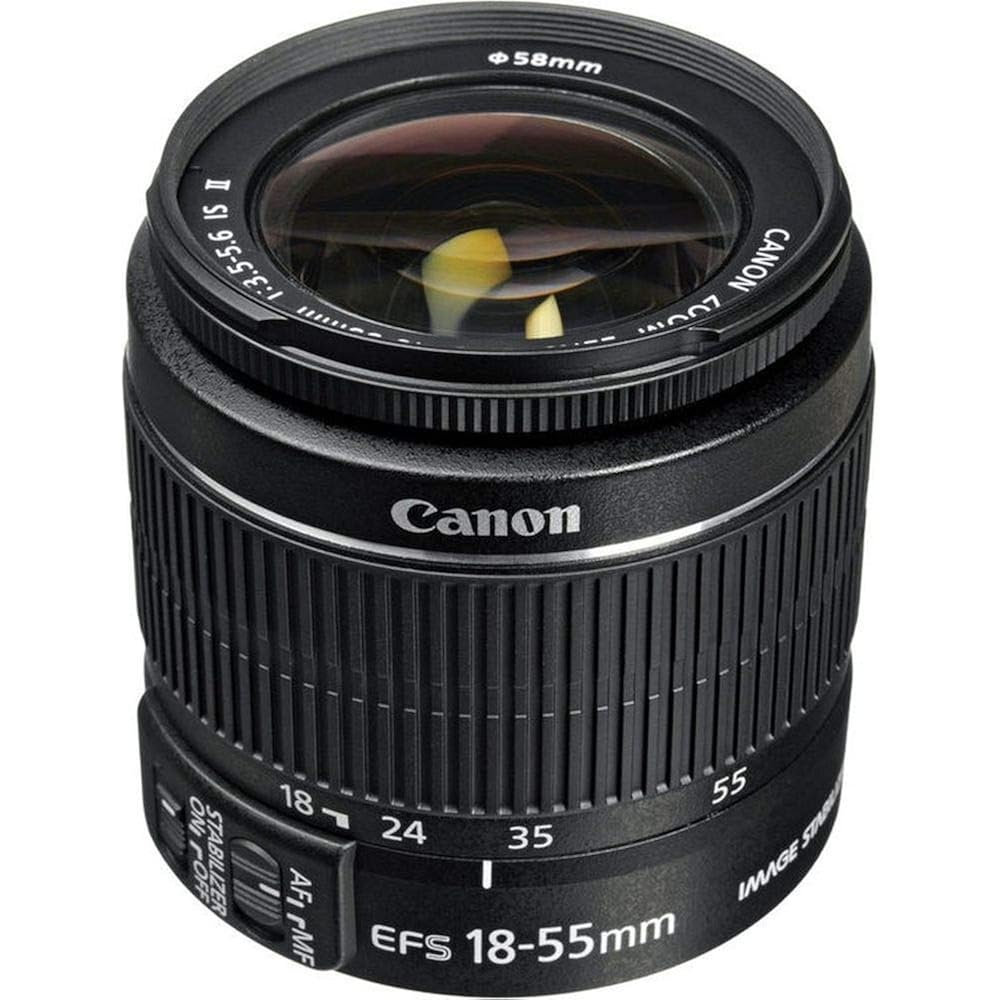 Canon Standard Zoom Lens EF-S18-55mm F3.5-.5.6 IS II APS-C Compatible